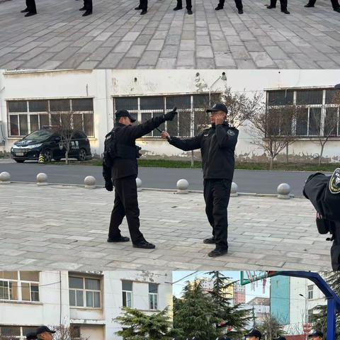 磁县公安局组织开展伸缩警棍使用专项培训