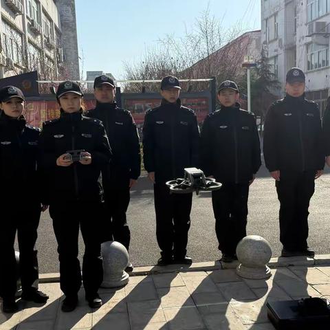 磁县公安局开展警用无人机操作训练