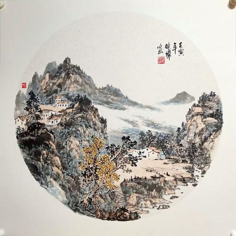 蒋晓伟国画作品（三）