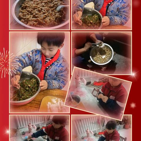 饺香四溢，情暖元旦 —三河湖实验学校二年级六班“喜迎元旦，快乐包饺子”实践活动