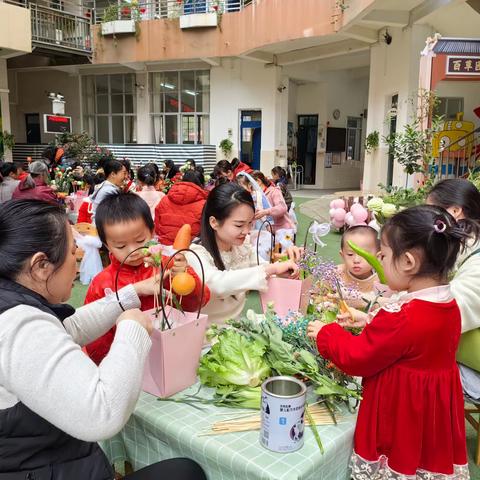 玉州区实验幼儿园第一分园中班组“爱你·非你莫‘蔬’”庆“三八”节日活动