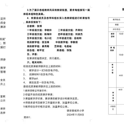 赛课展风采，磨砺见成长 ‍——2024年小学数学优质课竞赛侯小赛区赛事纪实 ‍ ‍ ‍ ‍