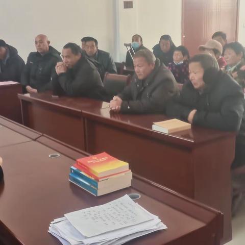 鲁西新区陈集镇何庄村党员志愿服务队开展《学习领会党的二十大精神》理论宣讲