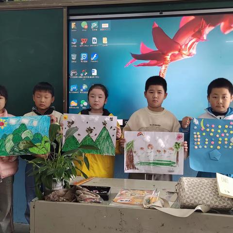 广丰区北门小学四（8）班 绘画成果展示