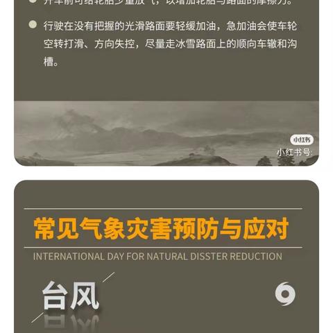 10.13国际减灾日：           防灾减灾科普 今年10月13日是第34个国际减灾日，主题是"共同打造有韧性的未来"，强调构建政府主导、社会参与、多方协同的灾害风险治理