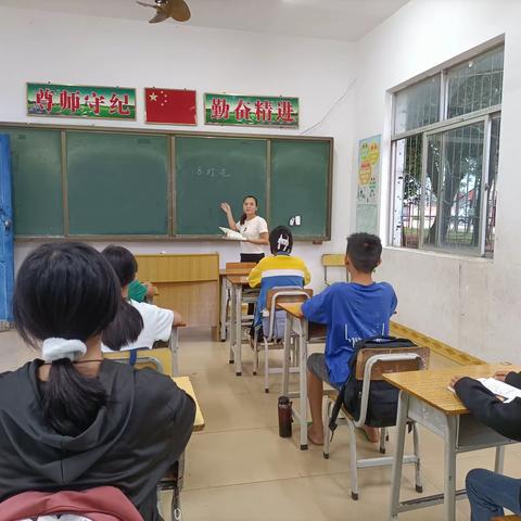 语文教研谱新篇一一六连小学六年级语文公开课