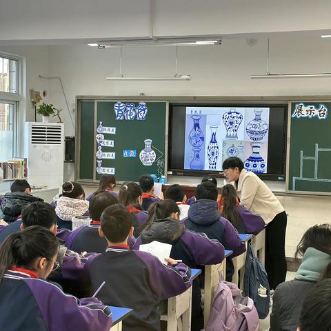 文峰区中小学美术学科入校调研——走进安阳市文惠小学