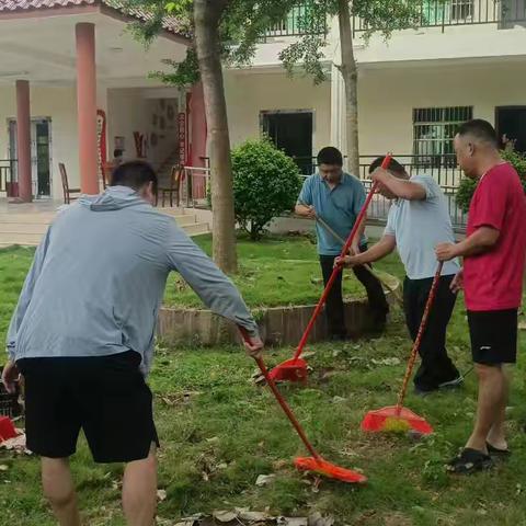 爱国卫生周末大扫除，“九清”让社区面貌焕然一新