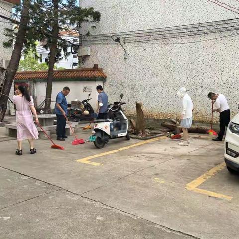 定安县交通运输局开展清积水清垃圾 登革防控热工作