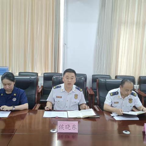 支队考核组深入岐山大队开展第二季度重点工作任务考核