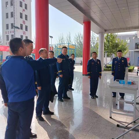 支队考核组到岐山大队开展第三季度重点工作任务考核