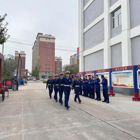 淬火铸新蓝，忠诚勇奉献——岐山大队开展“六个一” 喜迎新消防员下队
