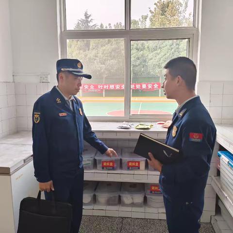 支队副支队长杨攀登一行到岐山大队开展队伍安全工作专项督导检查