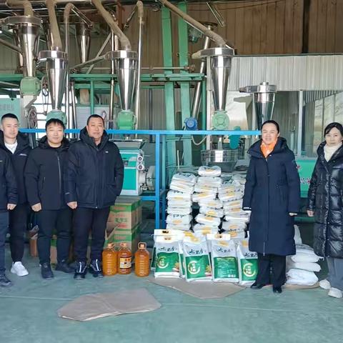 岁末情牵包保村 慰问传递党关怀——中共四平市委办公室双辽包保村慰问活动 ‍ ‍