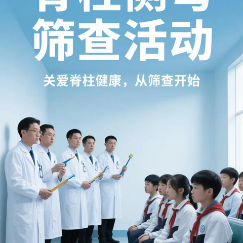 守护脊梁，“正”向未来——西蒲城小学学生脊柱侧弯筛查活动开启！