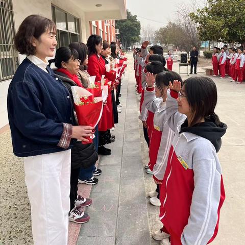 【大安中学】春风如你，熠熠芳华——敬每一个绽放的“她” ‍——大安镇大安中学“三八妇女节”感恩教育活动