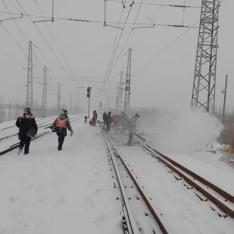 11月7日雪后道岔浏览发现问题