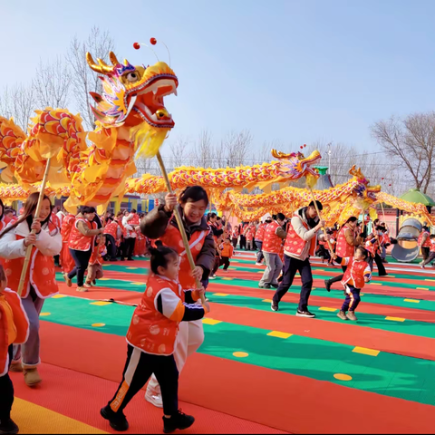 《龙腾盛世，万家欢乐》杨营镇高楼幼儿园🏮🏮庆元旦，迎新年🏮🏮大型文艺汇演暨亲子活动简篇