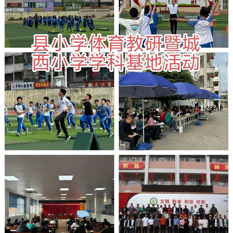 聚焦学科实践 落实学科育人 ﻿‍——海丰县小学体育与健康学科基地（海城镇城西小学）教研展示活动纪实