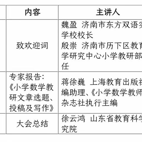 [宫小 · 教研]学无止境，学海无涯——宫家岛小学数学教师参加“山东省小学数学特级教师工作坊及各市主持人培训活动暨济南市小学数学骨干教师专业素养提升培训会”