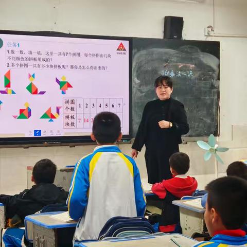 课堂展风采，实践启思维，为解决问题的课题提供借鉴——许韦华老师《7的乘法口诀》公开课