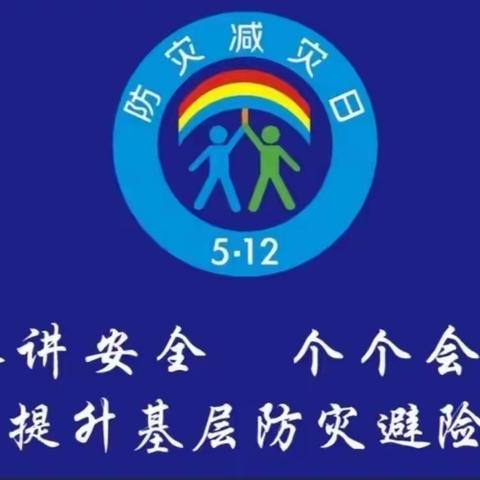 防灾减灾 安全先行 ——第三团支部开展防灾减灾安全教育主题宣传活动