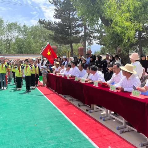 红领巾   爱祖国——积石山县胡林家学区第三届校园文化艺术节暨庆六一活动