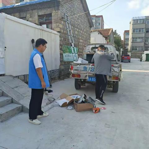 榆山街道翠屏社区：“亮眼明睛”，红色物业助力小区安全提升