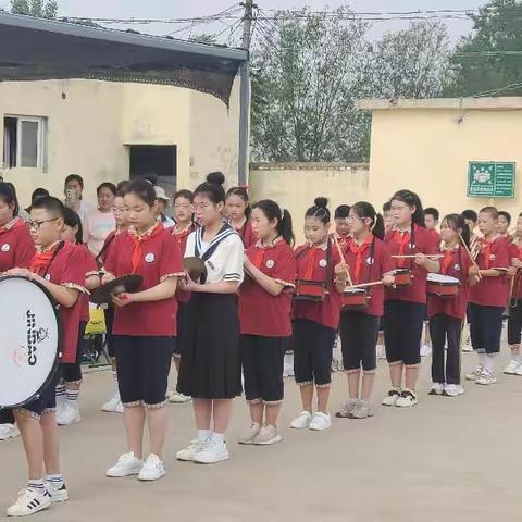 “红领巾爱祖国”主题庆祝“六一”儿童节活动——莒南县坊前镇岳河联办小学