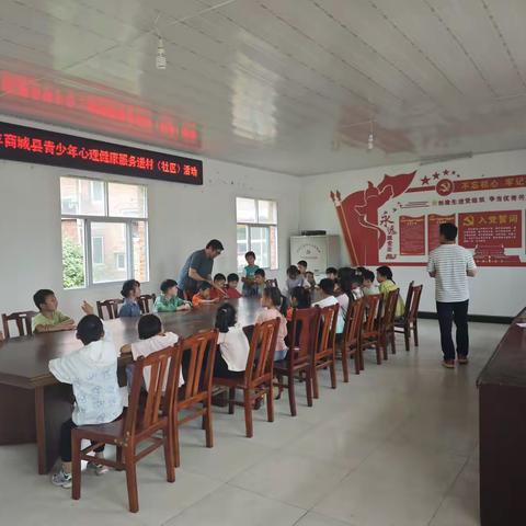 伏山乡青少年心理健康服务进村(社区)活动
