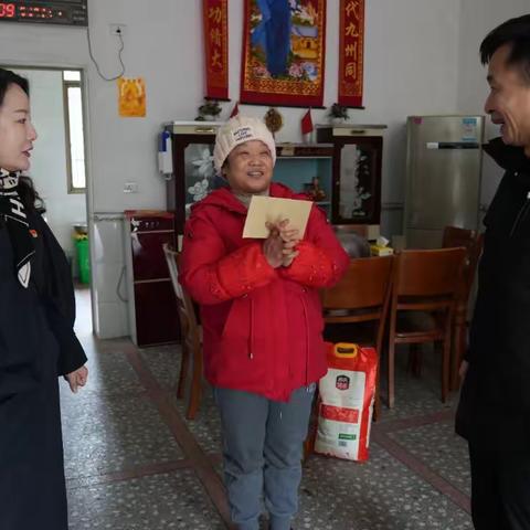 市住建局在挂点村中埠村开展走访慰问