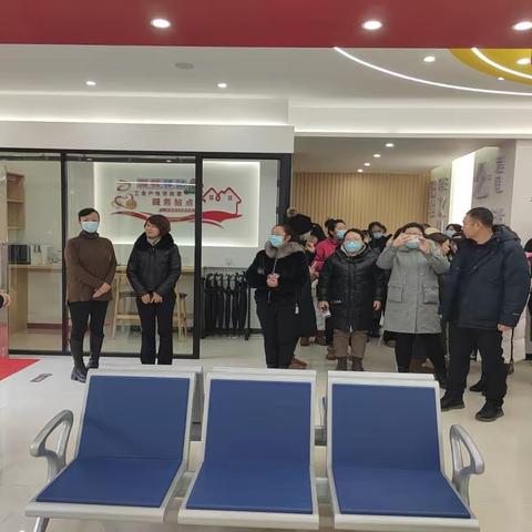 健康街道参观建国街道建国社区党群服务中心