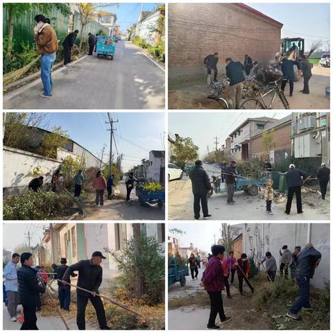 狄邱乡11月16日人居环境整治工作纪实