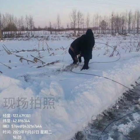 “广电力量”在大雪中更显亮色