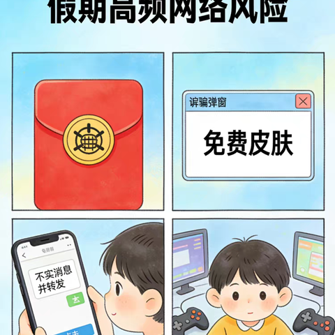 寒假安全不放假！周堂镇丁营小学邀您共筑孩子的网络安全墙