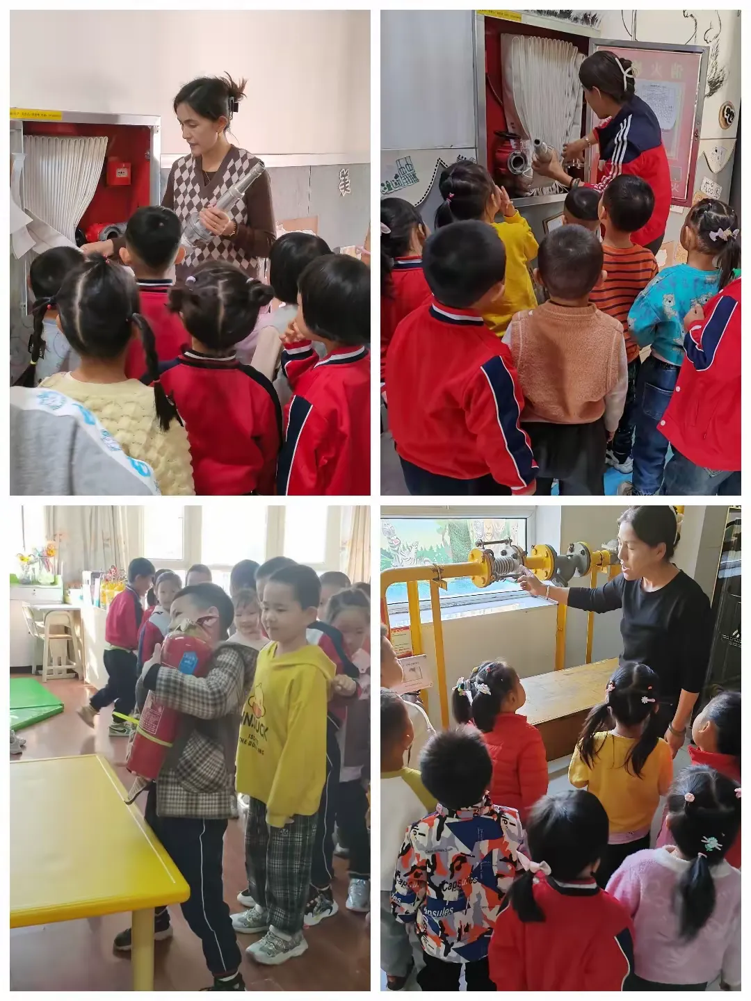 简篇-消防安全 携手“童”行——昌吉市第六幼儿园社会实践活动
