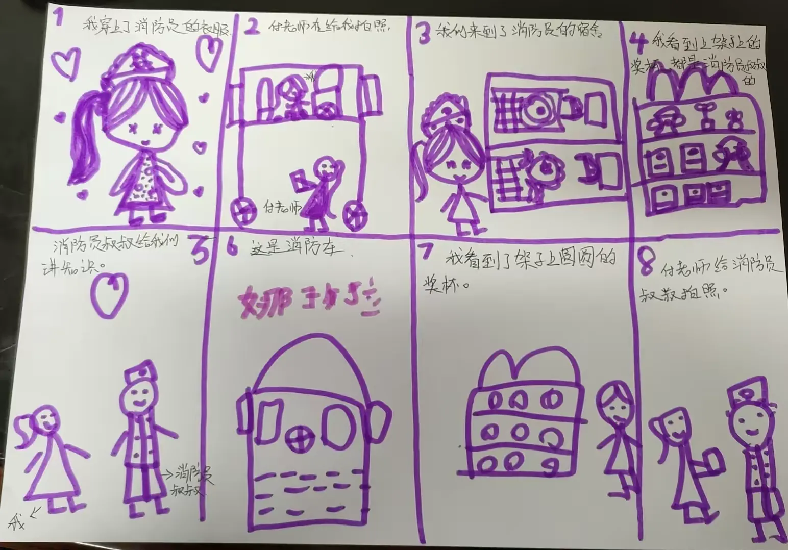 简篇-消防安全 携手“童”行——昌吉市第六幼儿园社会实践活动