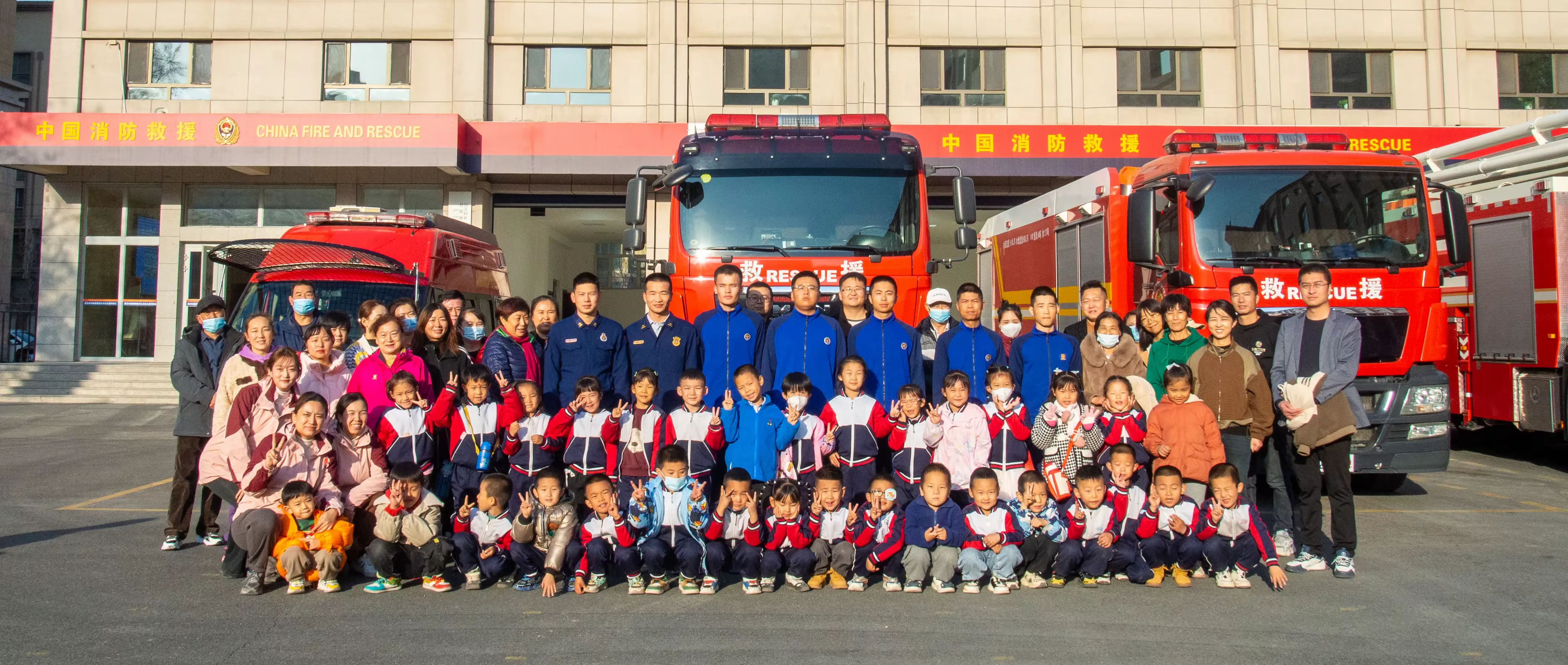 简篇-消防安全 携手“童”行——昌吉市第六幼儿园社会实践活动