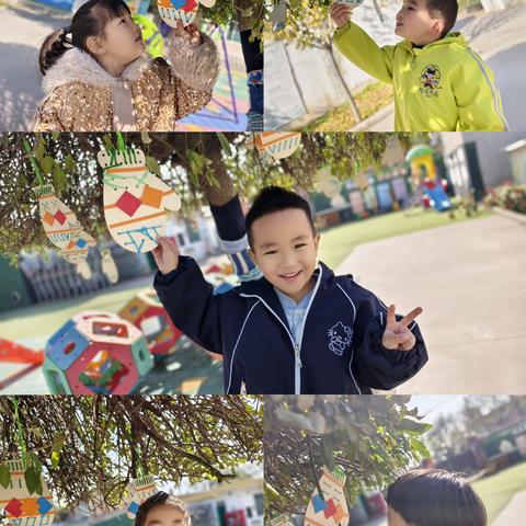 韦林镇中心幼儿园——第十二周《为大树穿新衣》活动周记