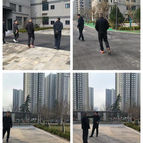 未央湖街道辖区回迁小区电动自行车点位落实情况进行检查
