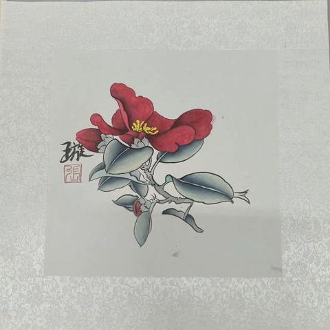 山西大同大学美术学院23级绘画二班B303国画基础结课作业