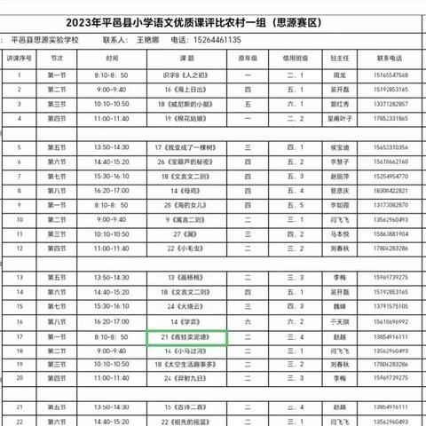 百舸争流千帆竞，优课竞赛展风姿——平邑县语文优质课评比活动