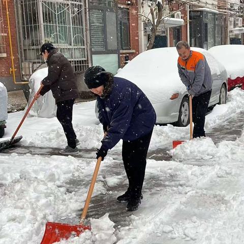 中核四项目除雪工作汇报