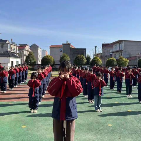 【后港镇中心小学】活力飞扬展风采   斗志昂扬正当时——后港镇中心小学学生两操比赛活动纪实