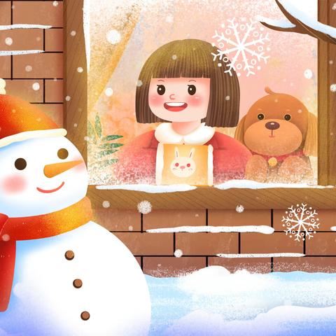 初冬的第一场雪……