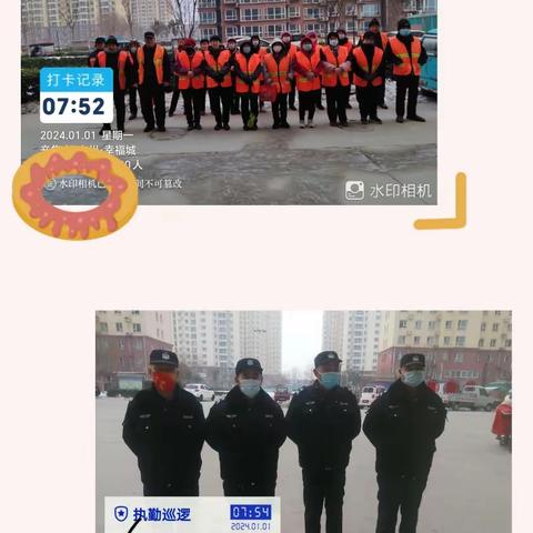 幸福城2024年1月1日—1月7日物业周报