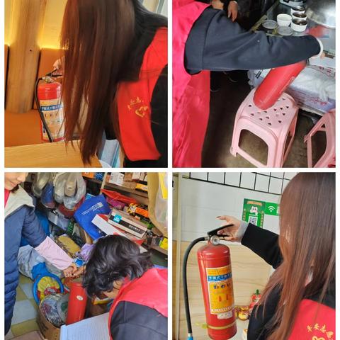 汀洲社区开展节后复工复产消防安全检查，筑牢安全防线