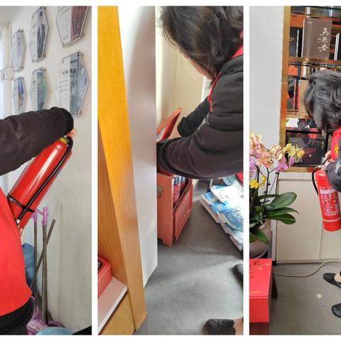 汀洲社区开展消防安全检查