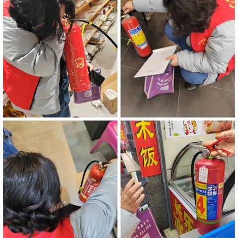 汀洲社区开展消防安全检查活动