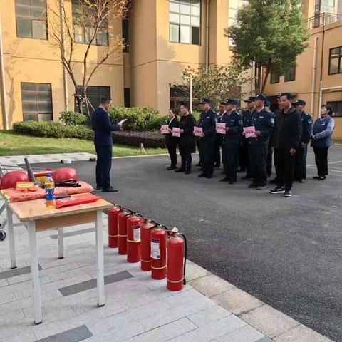 竹桂园物业 | 锦沅·玺堡城市花园119消防应急演练